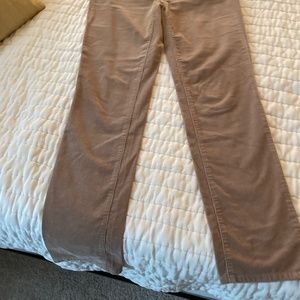 Talbots High Waist Straight Leg Corduroy Pants